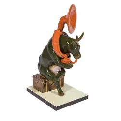Joséphine au Trombone - Cowparade Kuh Medium