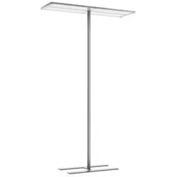 Brumberg 77414694MS LED-Stehl., 4000K, silber struktur ., di/ca. 4600lm, indi/ca. 13800lm, 100W, SK