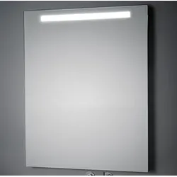 KOH-I-NOOR LED Wandspiegel mit Oberbeleuchtung, B: 700, H: 700, T: 33 mm L45767