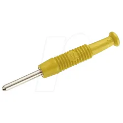 MST 3 GE - Miniatur-Stecker, 2 mm, gelb