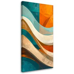LEINWANDBILD 3D und geometrisch 60x120cm