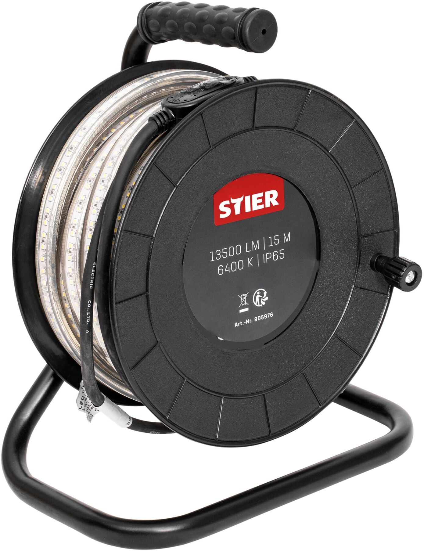 STIER LED Streifen Baustrahler 15m 13.500lm 6.400k (905976)