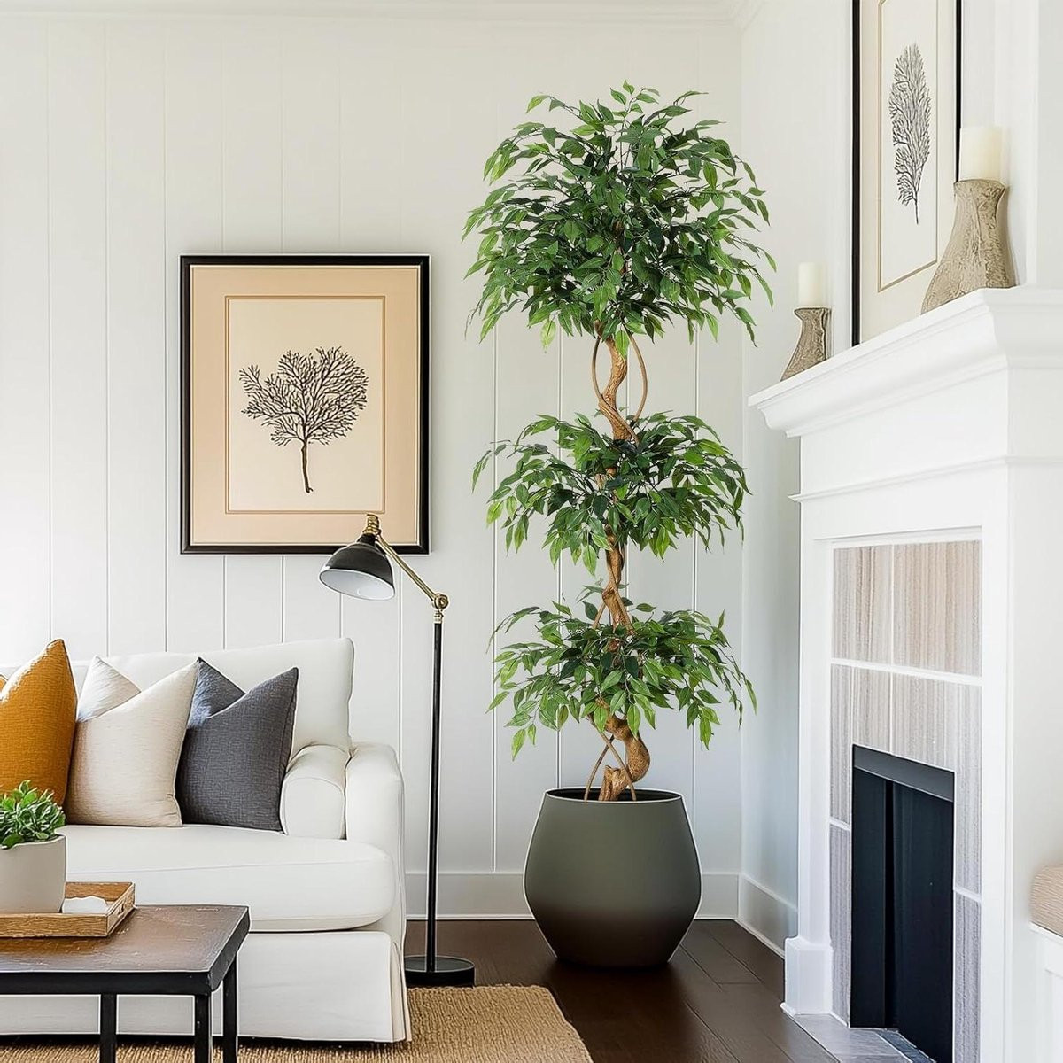 Kunstmatige Ficus Boom - Groen - Hoogte: 180 cm