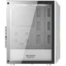 Darkflash Tech DK151 (ATX, ITX, mATX), PC Gehäuse, Weiss