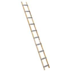 Euroline Holz/Alu-Dachdeckerauflegeleiter Nr. 11102 1x10