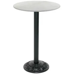 RestooTab - Stehtisch Versailles Ø50cm Dekor marmor paros