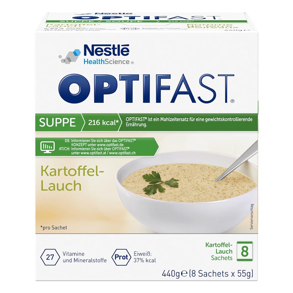 Nestle Health Science (Deutschland) GmbH Optifast Home Suppe Kartoffel-Lauch Pulver 16016138