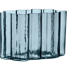 Umber Vase 20 cm blau