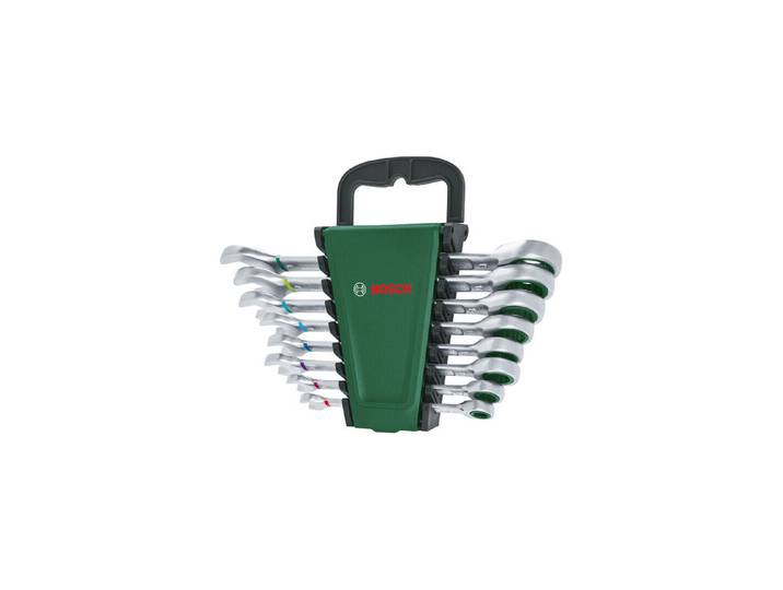 Bosch Schraubenschlüssel/Ratschen-Kombischlüssel-Set, 8-teilig