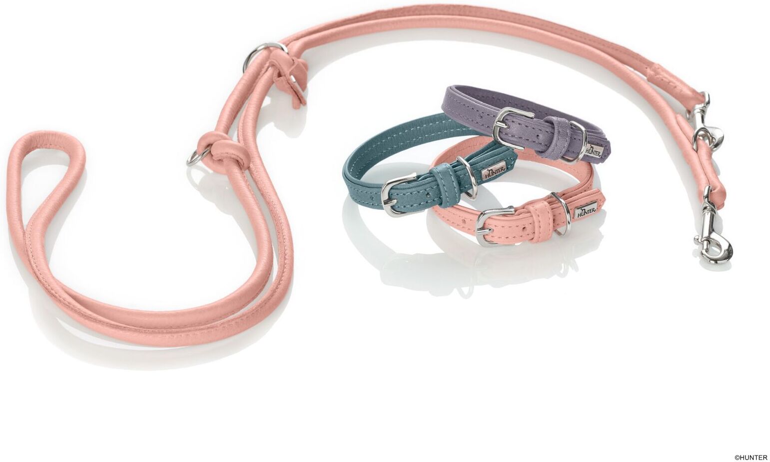 DOG SPORT HUNTER Halsband Soho Mini XS (32), hellblau