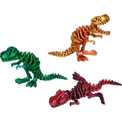 Kristalltier T-Rex Skelett - T-Rex World, sort. im Display