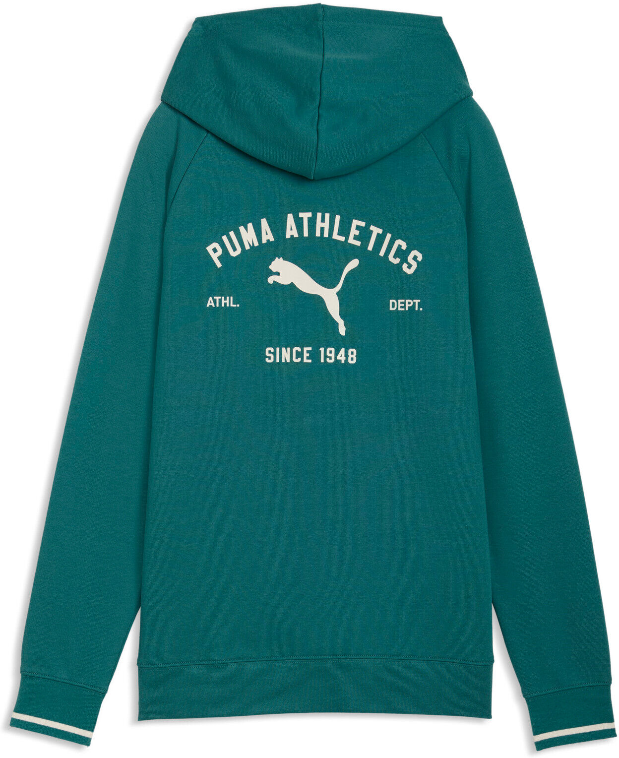 Kapuzensweatshirt PUMA "CLASS RELAXED HOODIE TR", Damen, Gr. XL, grün (emerald ice), Sweatware, Obermaterial: 68% Baumwolle, 32% Polyester, unifarben, relaxed fit normal, angesetztes Bündchen, Sweatshirts Kapuzensweatshirt, mit Kängurutasche, mit Kapuze e