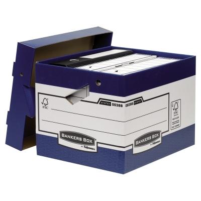 Bankers Box Archivbox Ergo Box Heavy Duty 0038801 blau