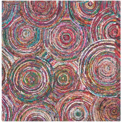 SAFAVIEH Handmade Nantucket Midori Contemporary Cotton Rug