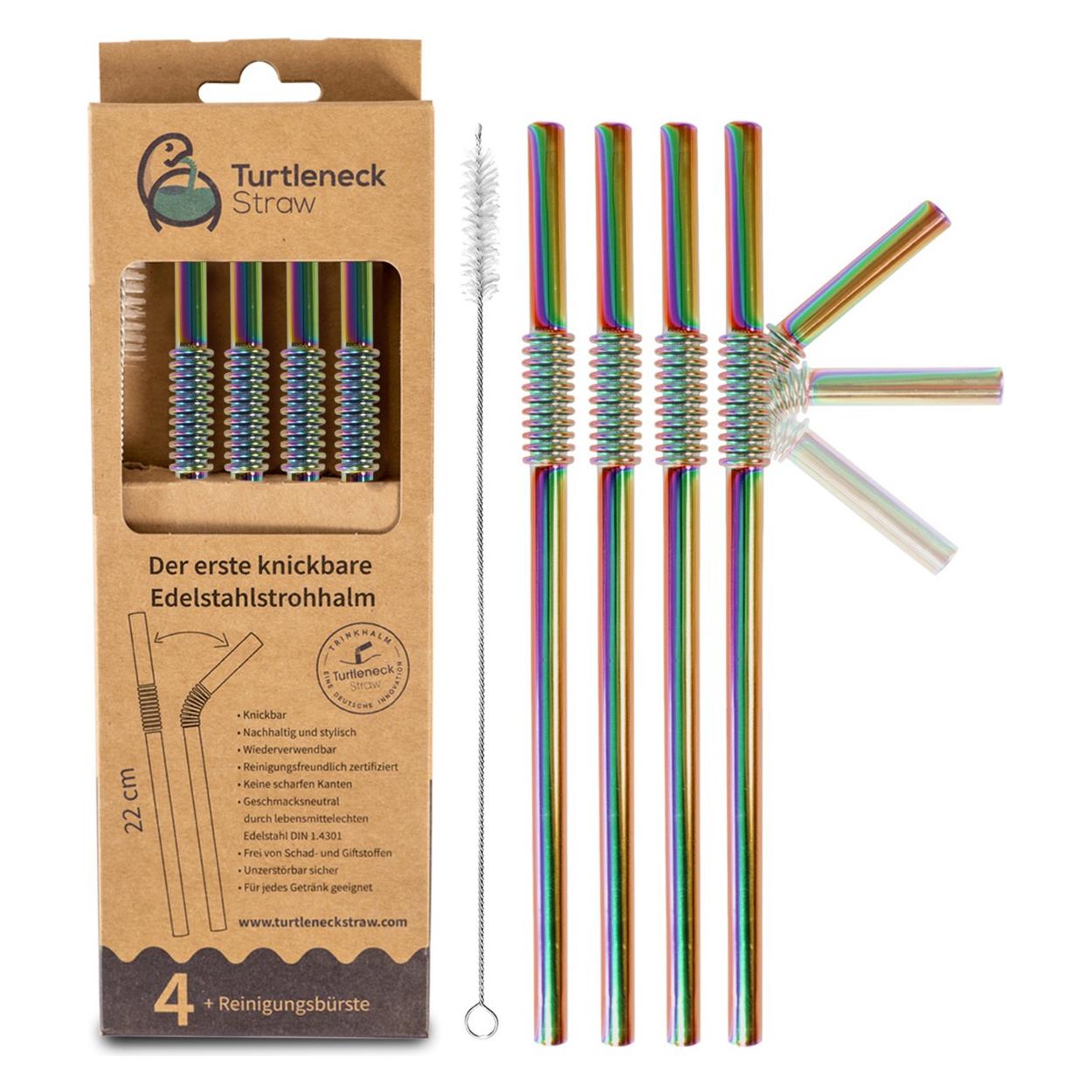 Turtleneck Straw Trinkhalme (4x) (TN13171)