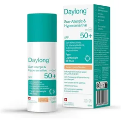 2x Daylong, Sonnencreme, Sun-Allergic & Hypersensitive Face Lightweight BB Fluid SPF 50+ (SPF 50+, 50 ml)