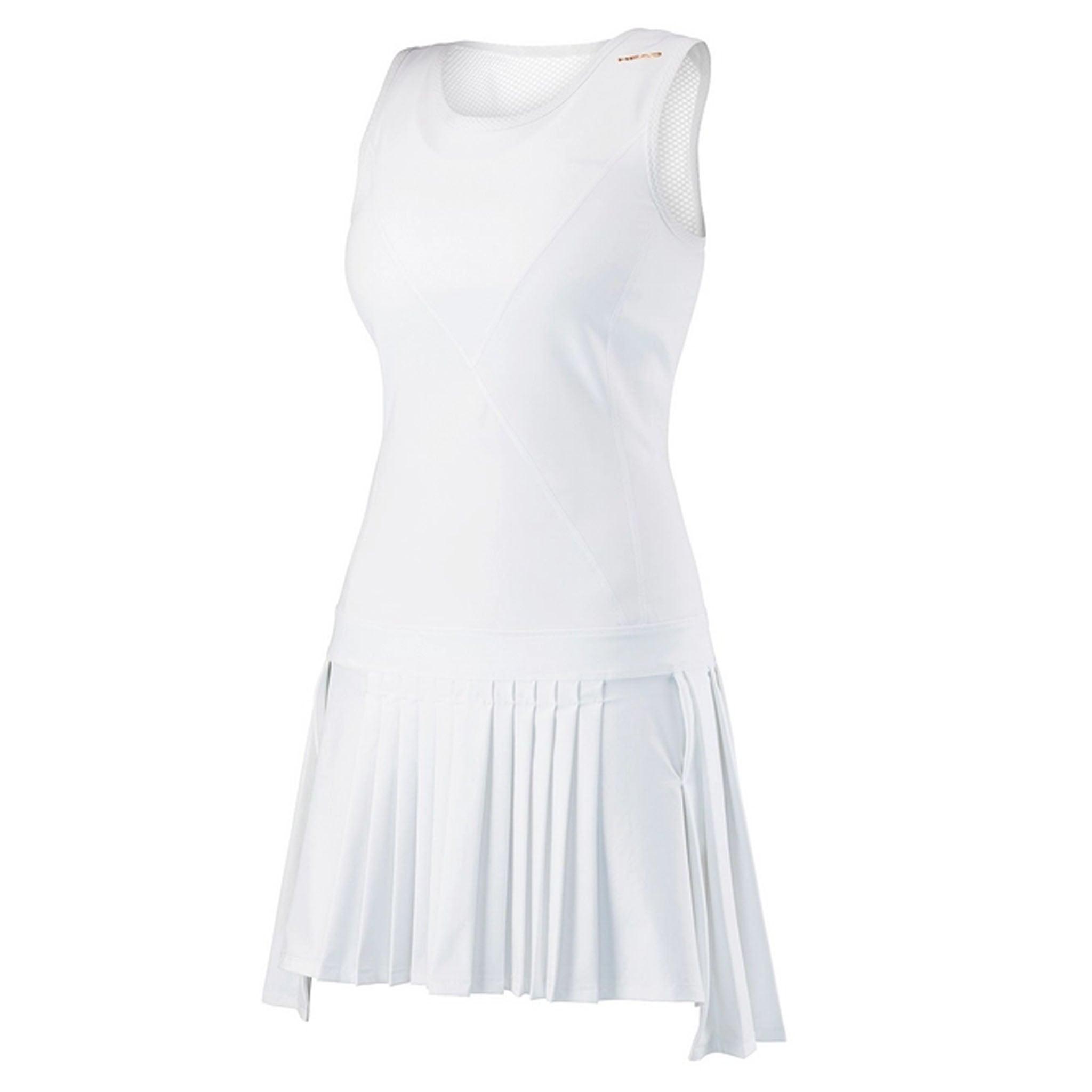 Head Performance CT Damen Tennis Kleid Weiß