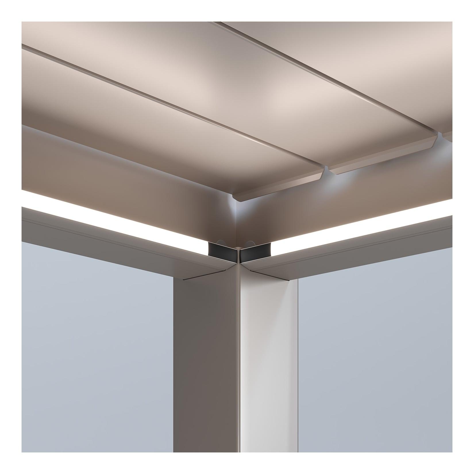 Weide Led Kit 10 Größe Sand Für Weide Pergola3.6 X 7.2 Meter