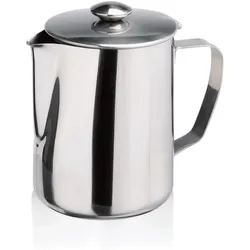 4x Kaffeekanne hochglanzpoliert 2 l, Chromnickelstahl