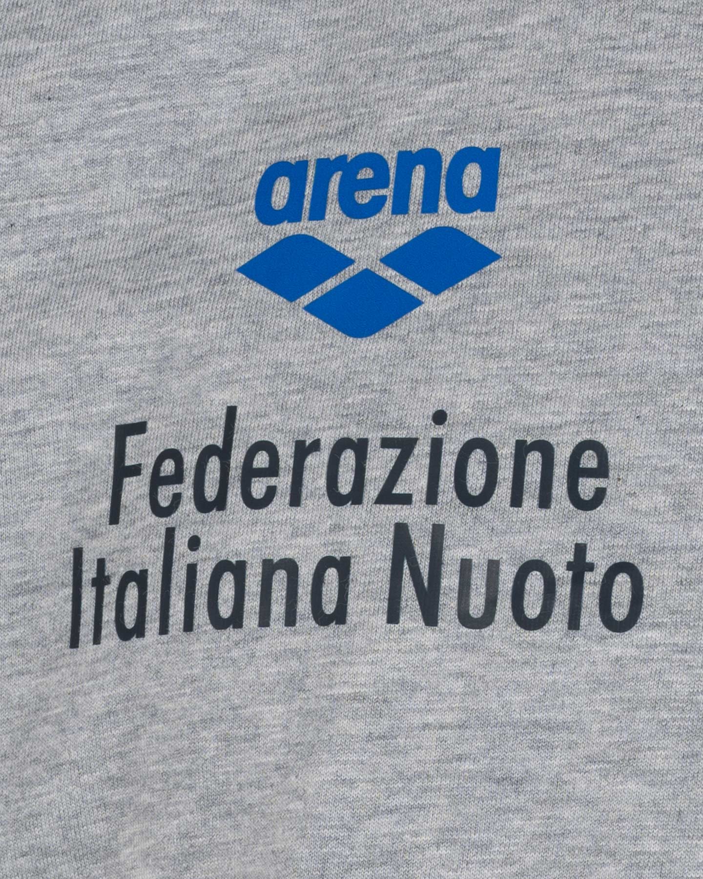 Arena Italia Fin Team Stripe - T-shirt - Grigio M