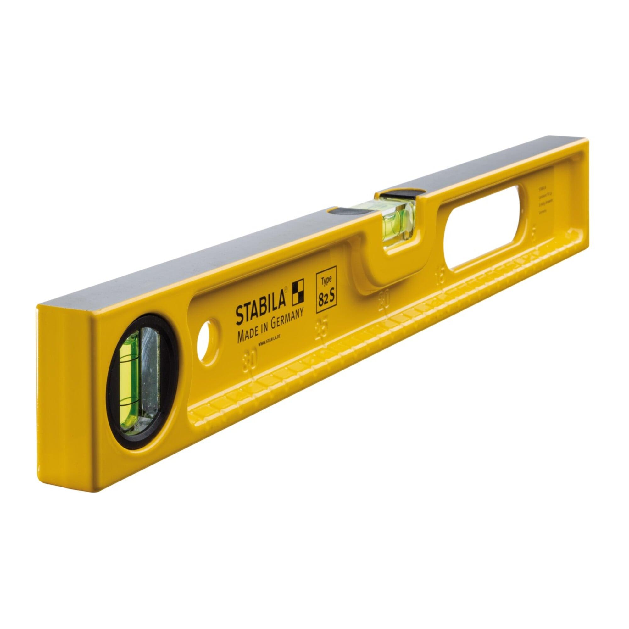 STABILA Wasserwaage Type 82 S 40 cm mit abriebfester Skala (02593)