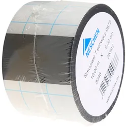 filmoplast® T, Textilgewebe-Band selbstklebend, zum Kaschieren, Verstärken und Reparieren, farbig, hohe Klebkraft, Rolle mit 10 m 5 cm | schwarz