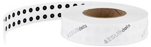 Aesub 3D Marker Passend für (3D Drucker): Renkforce Basic 3 Marker Points AESUBdots - Targets white 3mm Ø 3mm / 6000 targets