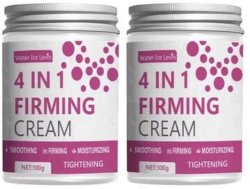 Inspired Finds 4 in 1 Firming Body Cream With Ginger, Aloe Vera & Coffee Essence Moisturizing Toning Solution For Abdomen, Arms, And 2pcs