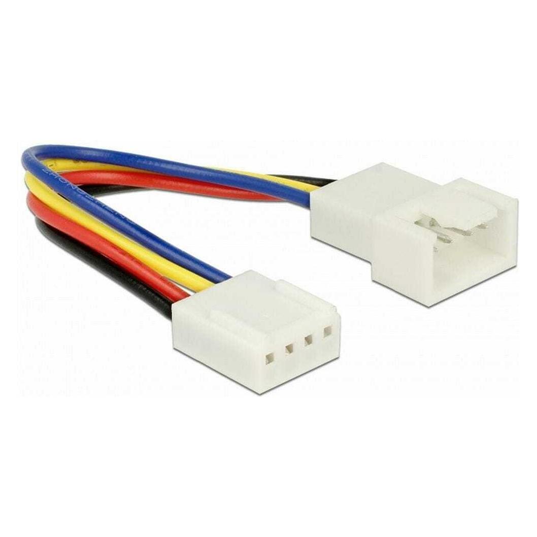 Delock Verlängerungskabel für Lüfterspannungsversorgung (10 cm, 4 pin PWM) (85360)