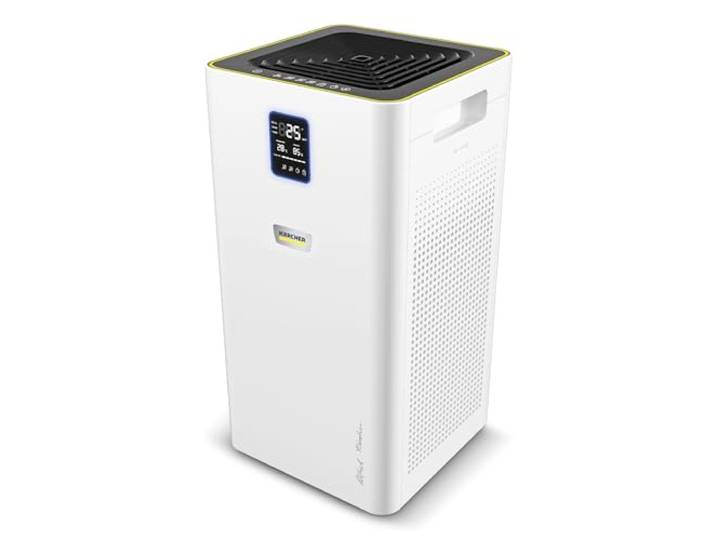 Kärcher Luftreiniger AF 50 Signature Line, Luftdurchsatz: 520 m³/h, Räume bis 100 m², entfernt 99,95% der Partikel bis 0,3 μm und Gerüche, Automatik-Funktion, Timer, Nachtmodus, inkl. Ersatzfilterset