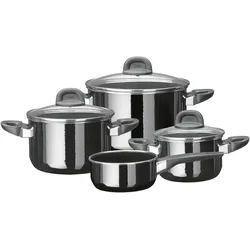 Silit Topfset, Pfannenset + Topfset, Schwarz