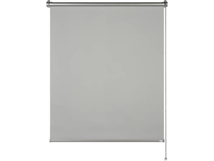 Seitenzugrollo Thermorollo Martha , grau (hellgrau), B:45cm H:150cm, Polyester, SCHÖNER WOHNEN-KOLLEKTION, Rollos, Seitenzugrollo, Schöner Wohnen Rollo, geklebt