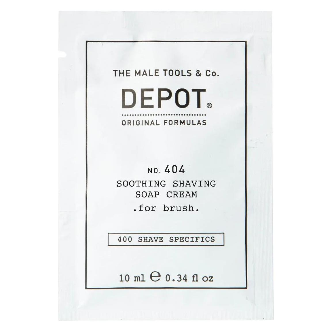 Depot Beruhigende Seifencreme für die Rasur - 10 Ml (10 ml) (34750159)