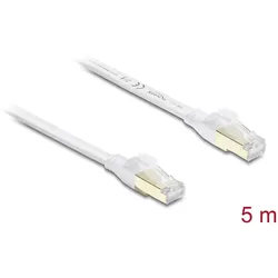 DELOCK RJ45 Flachband Patchkabel Cat.8.1 U/FTP 40Gbps, 5m