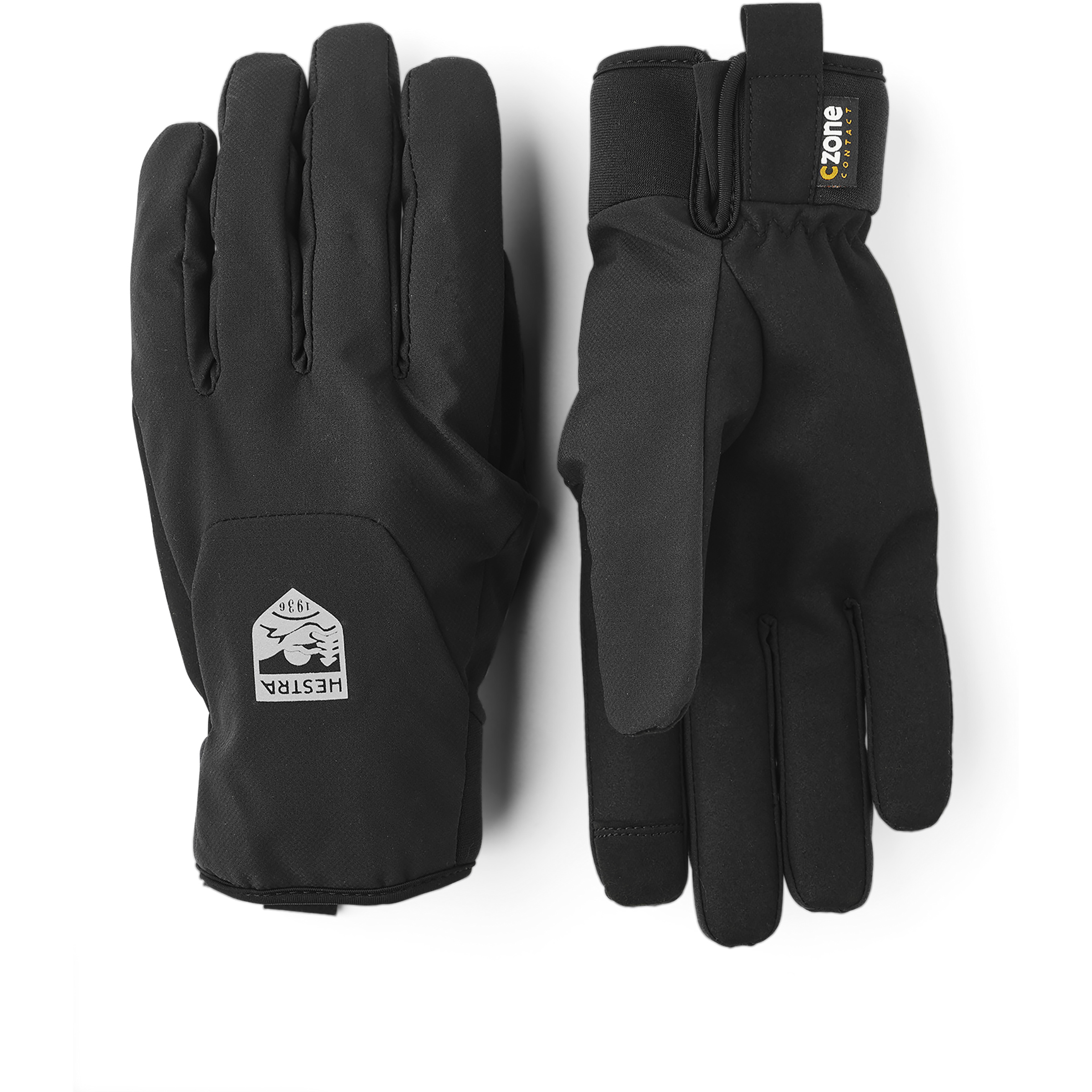 Hestra Czone Bike Mistral Fingerhandschuhe schwarz Größe 6 Trekking Winddicht Wasserabweisend