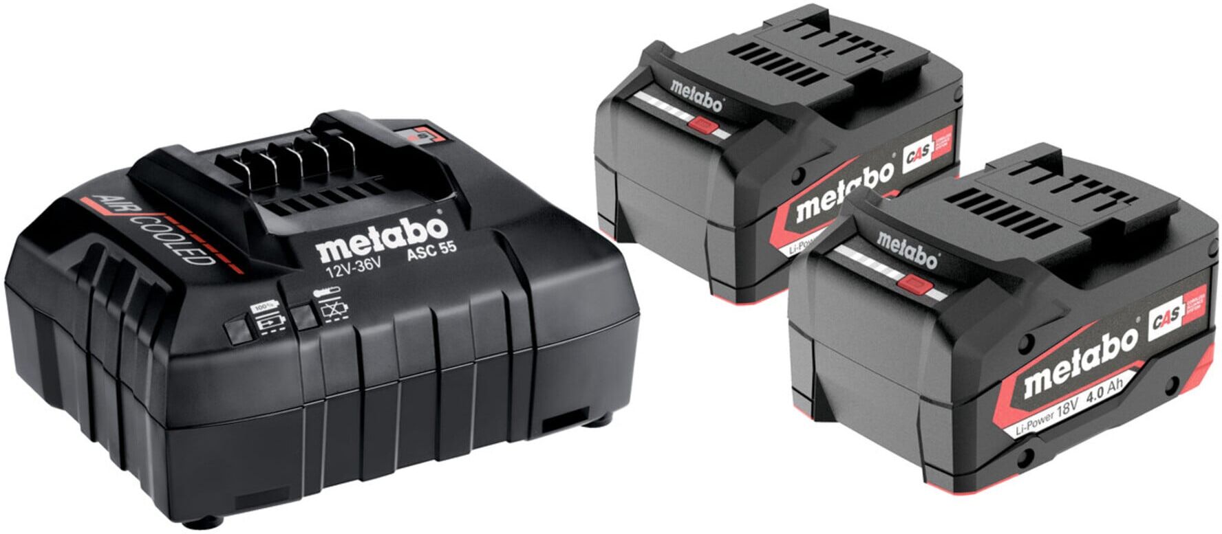 METABO Akku-Starter-Set Li-Power, Akkukapazität: 4Ah (685050000)