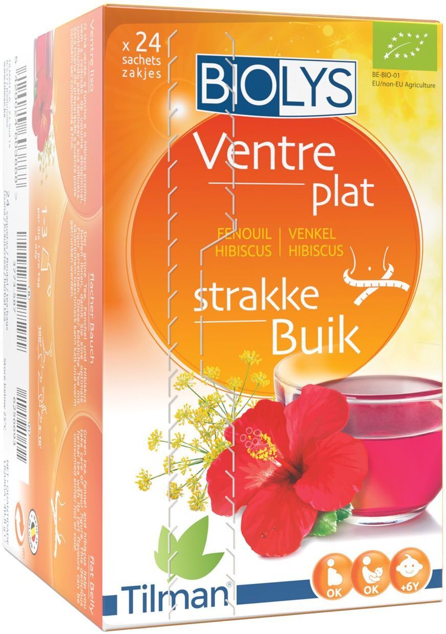 Biolys Infusion Fenouil Hibiscus 24 Sachets