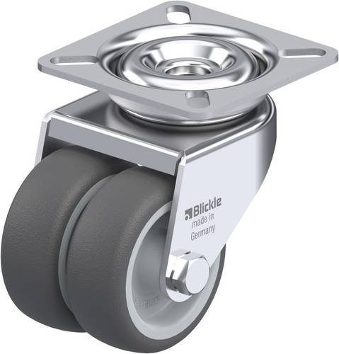 Blickle 757030 LDA-PATH 50G Doppel-Lenkrolle Rad-Durchmesser: 50mm Tragfähigkeit (max.): 80kg 1St.