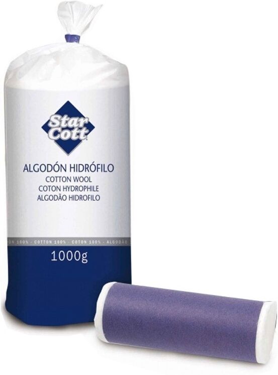 Herbi Feet Hydrophile Baumwolle 1 kg