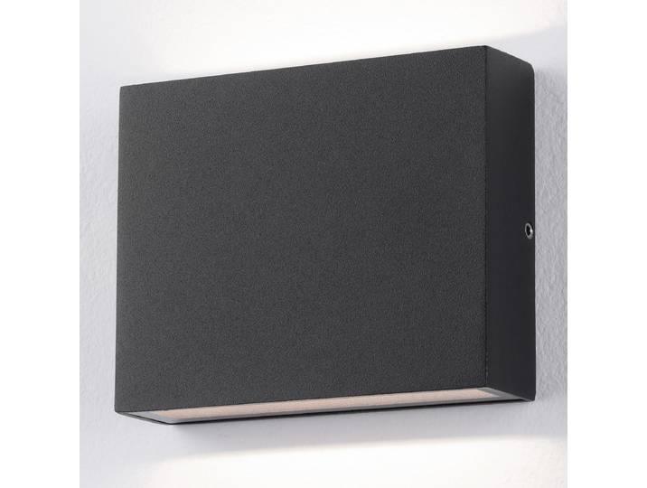 Applique LED 12 x 9 x 3cm Noir/Noir