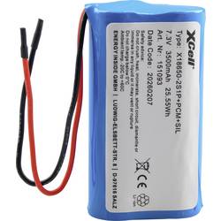 XCell Spezial-Akku 2x 18650 Li-Ion 7.4 V 3500 151093