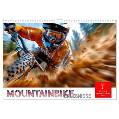 Mountainbike Erlebnisse (Wandkalender 2026 DIN A3 quer), CALVENDO Monatskalender