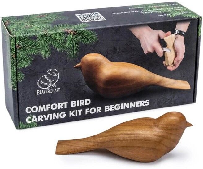 Kit de Sculpture sur Bois Comfort Bird - BeaverCraft