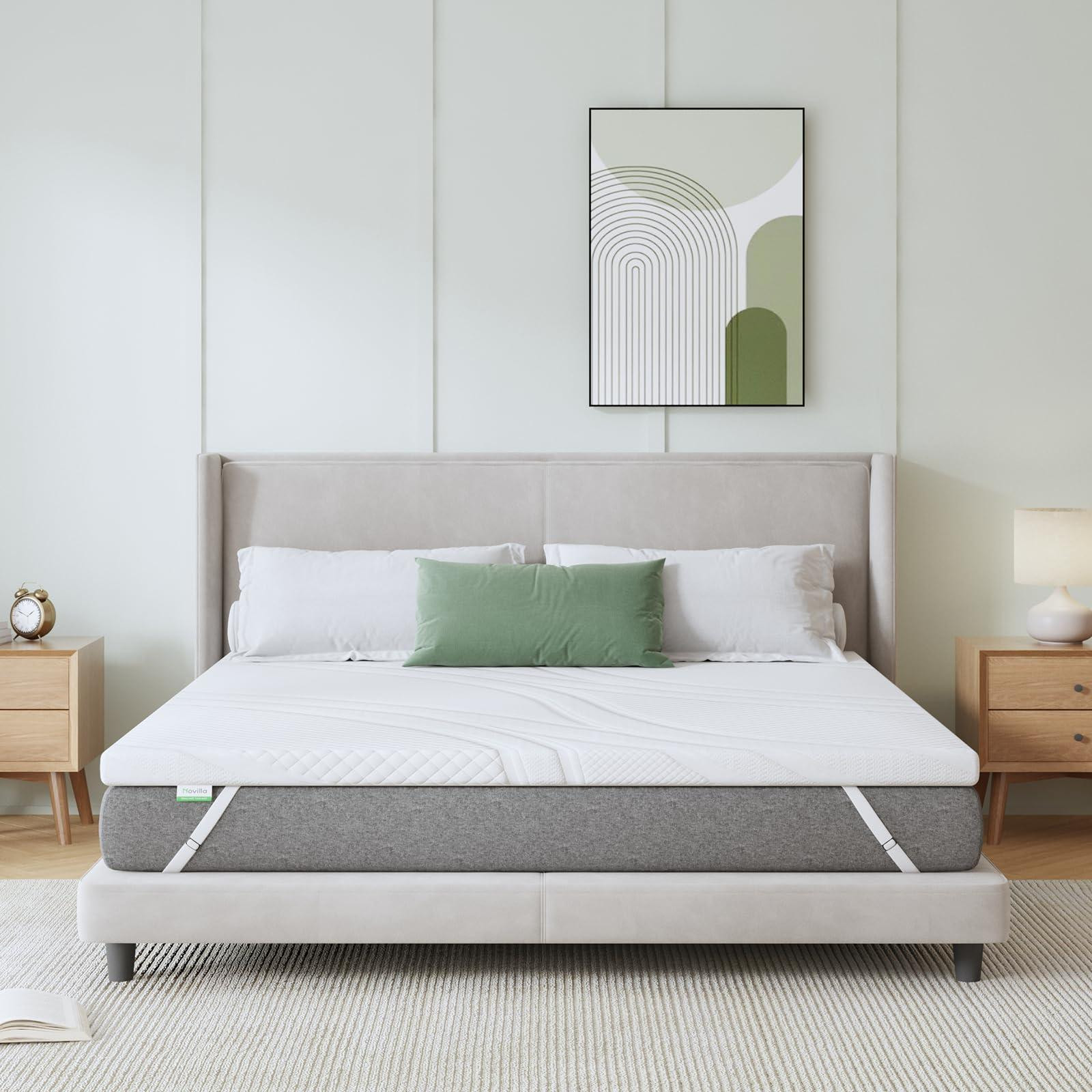 Dripio Matras voor volwassenen van gel-schuim, 80 x 190 x 7,5 cm, wasbaar