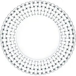 Nachtmann Bossa Nova, Teller, Transparent