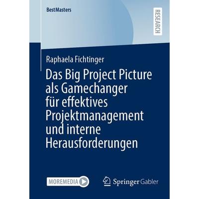 Das Big Project Picture als Gamechanger für effektives Projektmanagement und interne Herausforderungen, Taschenbuch von Raphaela Fichtinger, Springer
