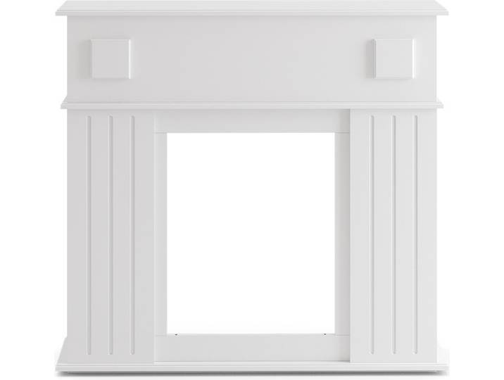 Kaminumrandung Vicco Weiß 109 x 100 cm, Model 25008