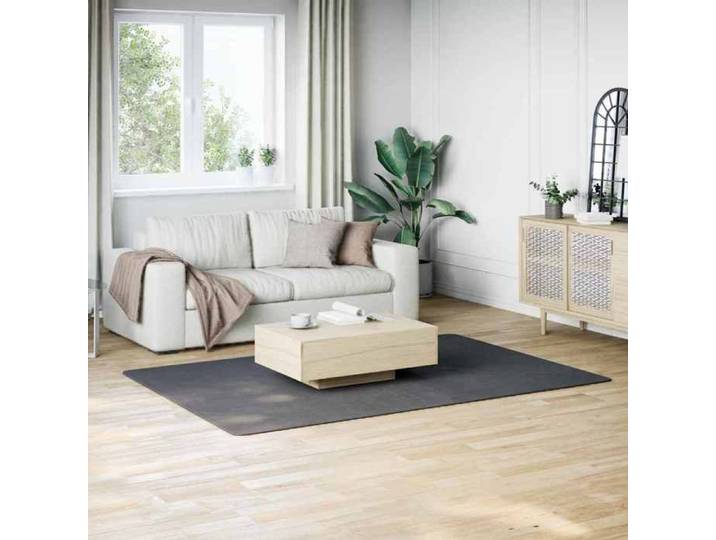 Tapis shaggy doux lavable 160x230 cm Antidérapant Anthracite 342190
