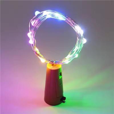 Inspired Living BottleGlow Premium Wine Bottle Cork String Lights 2 M Copper Wire Fairy Lights For Bars, Weddings & Holiday Decor rgb