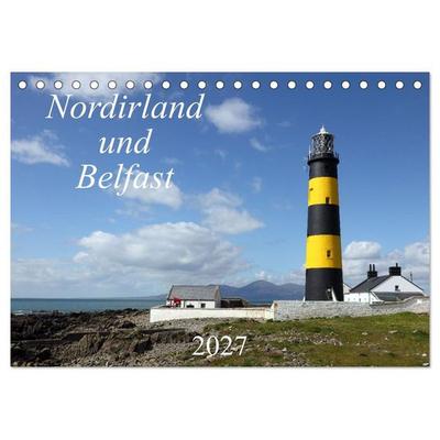 Nordirland und Belfast (Tischkalender 2027 DIN A5 quer), CALVENDO Monatskalender